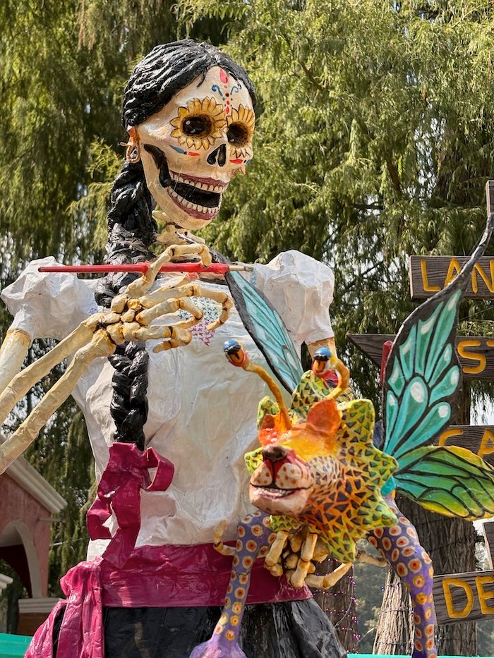 Catrinerías en la Ex Hacienda de Chautla