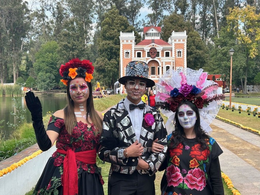 Catrinerías en la Ex Hacienda de Chautla