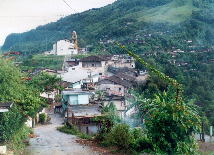 Vista panorámica de la cabecera municipal.