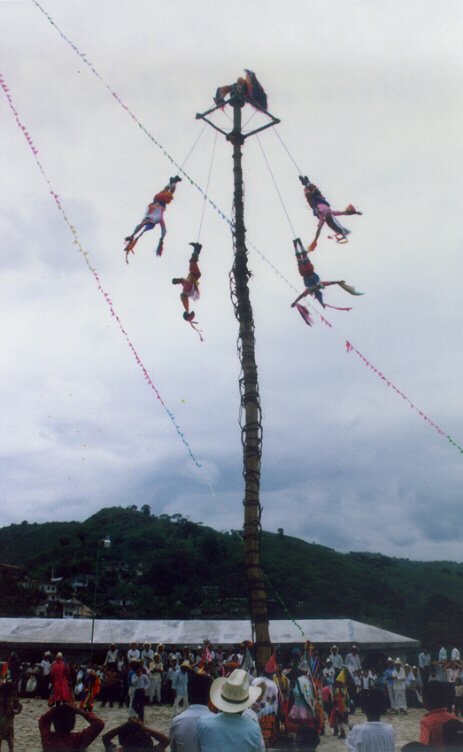 Danza de los Voladores, Caxhuacan, Pue.