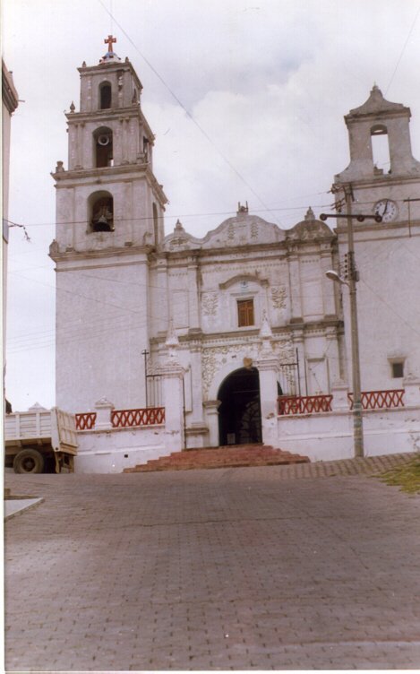 Parroquia de la Virgen de la Candelaria, en Ocotepec, Pue.
