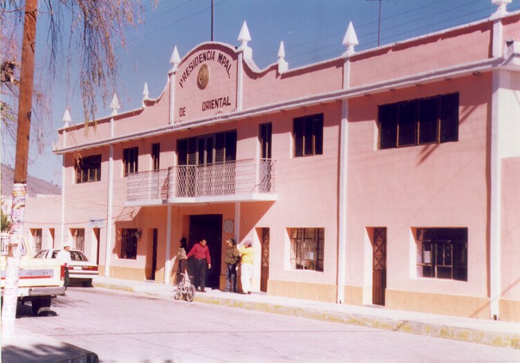 Palacio Municipal de Oriental, Pue.