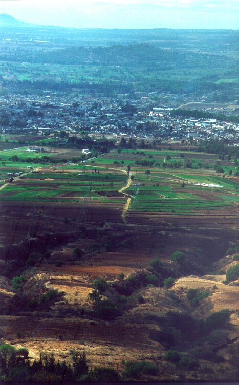 Vista Panorámica de San Martín Texmelucan, Pue.