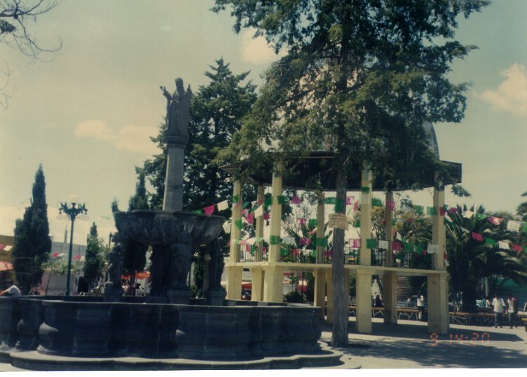 Zócalo de San Salvador el Seco, Pue.
