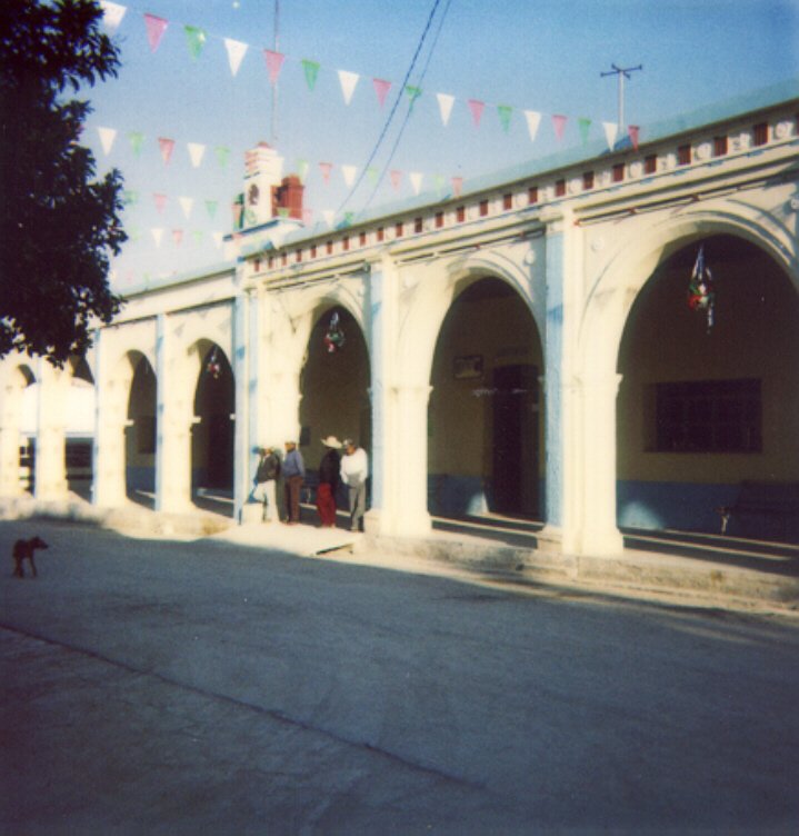Portal de la Presidencia Municipal de Santa Inés Ahuatempan, Pue.