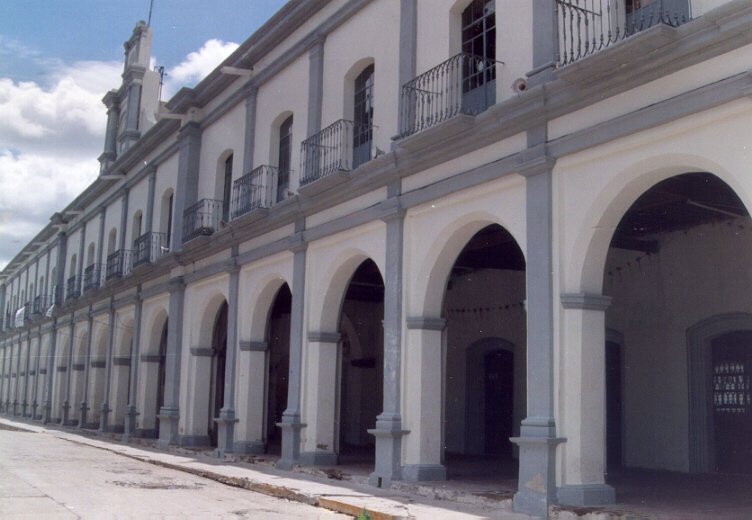 Palacio Municipal en Tepexi de Rodríguez, Pue.