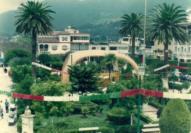 Panorámica del Zócalo de Xicotepec, Pue.