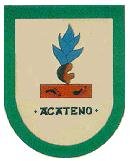 Glifo y escudo del municipio de Acateno, Puebla