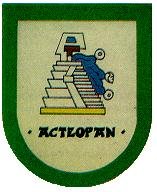 Glifo jeroglífico de Acteopan, Puebla