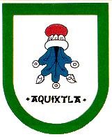 Glifo del municipio de Aquixtla