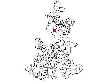 Mapa del municipio de Aquixtla