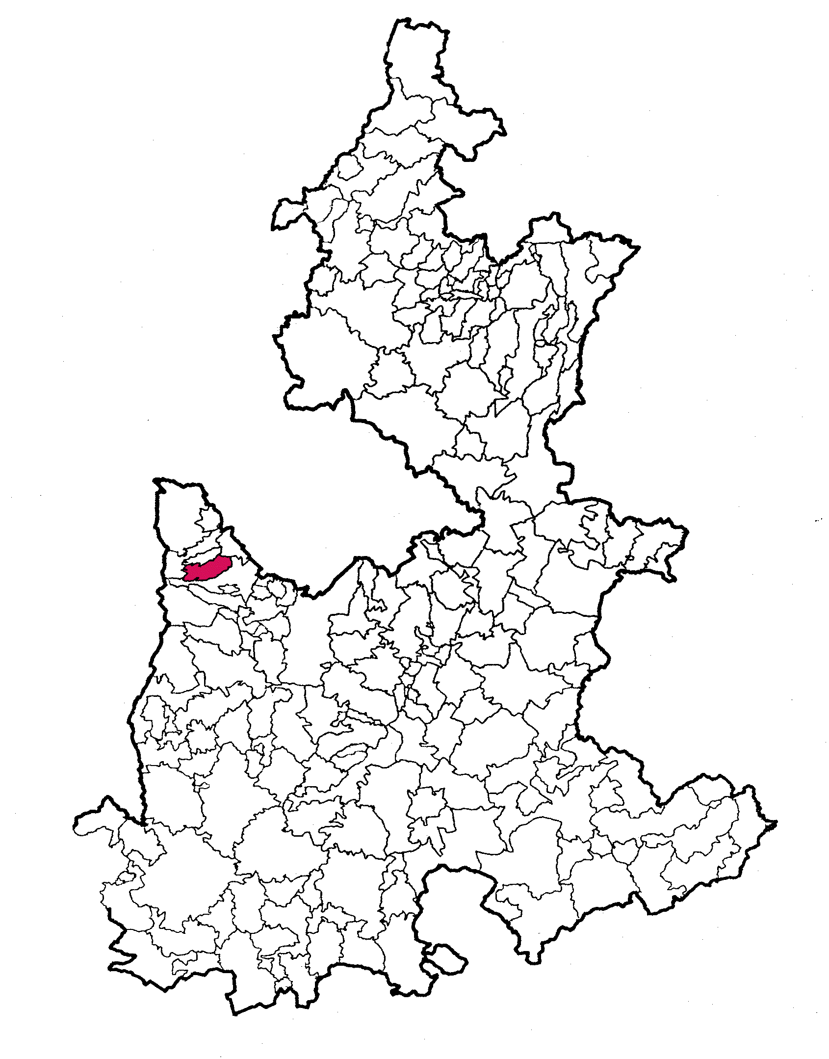 Mapa de Chiautzingo
