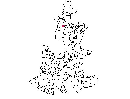 Mapa de Chiconcuautla, Puebla