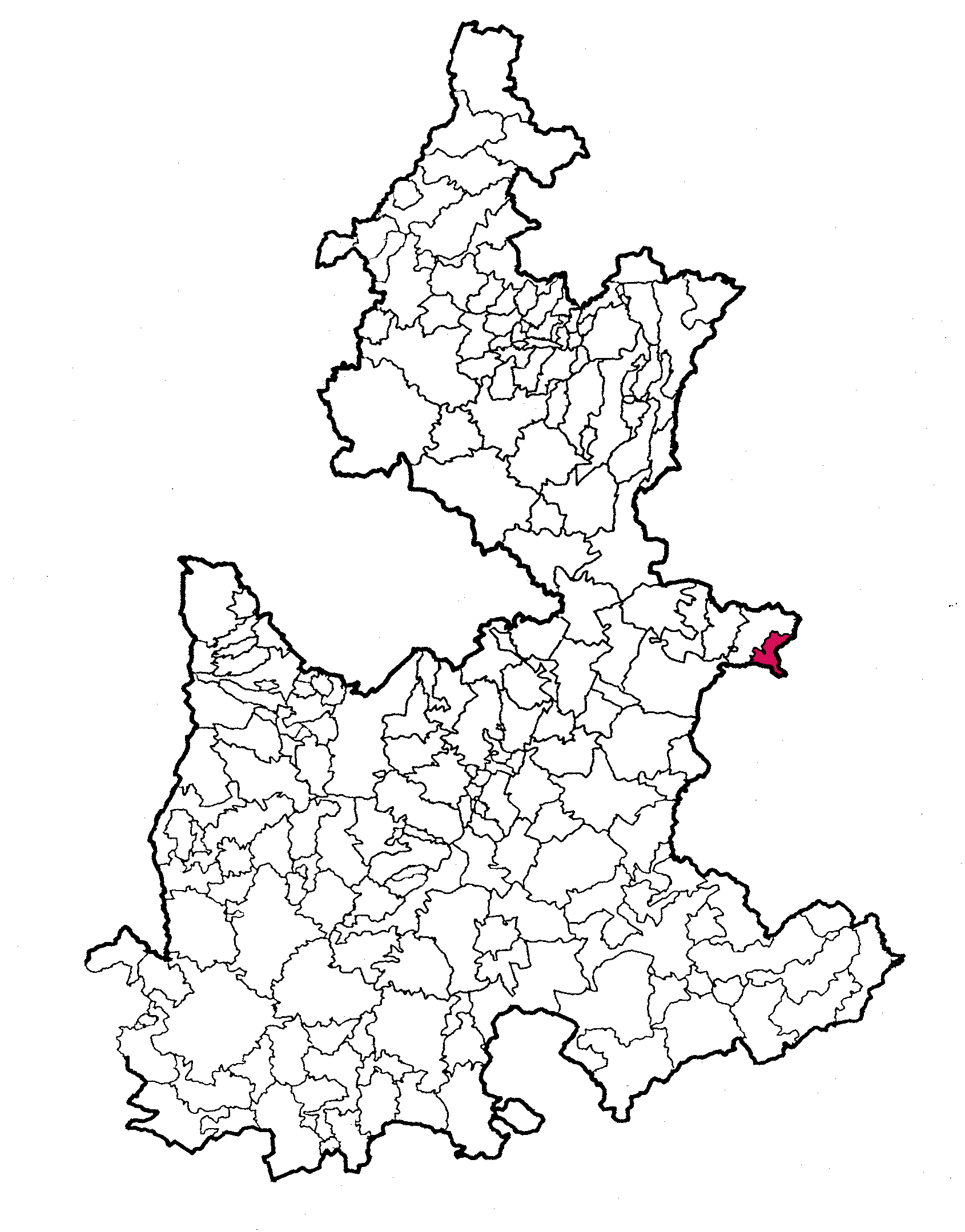 Mapa de Chichiquila, Puebla